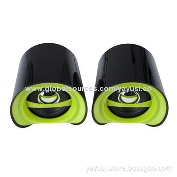 Portable USB Mini Laptop Speakers, OEM/ODM Services Welcomed